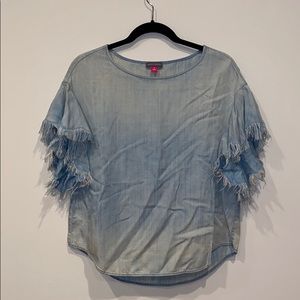 Vince Camuto Denim Top